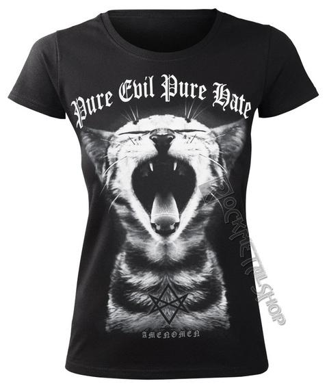 bluzka damska AMENOMEN - PURE EVIL, PURE HATE (OMEN091DA)