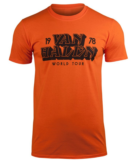 koszulka VAN HALEN - WORLD TOUR '78