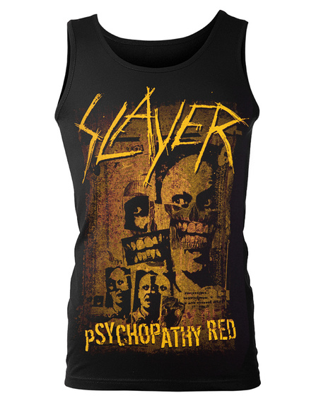 koszulka na ramiączka SLAYER - PSYCHOPATHY RED