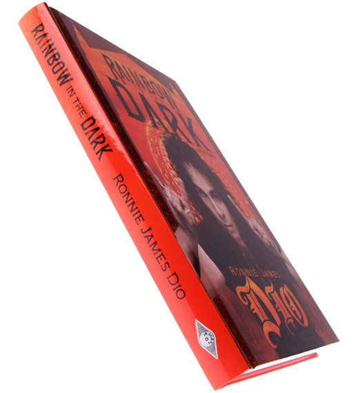 książka RAINBOW IN THE DARK - RONNIE JAMES DIO - AUTOBIOGRAFIA