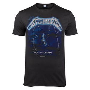 koszulka METALLICA - RIDE THE LIGHTNING, ciemnoszara