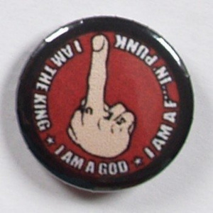 przypinka I AM THE KING