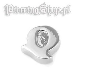 NAKRęTKA OZDOBNA LITERA Q gwint 1,6mm (SC31Q)