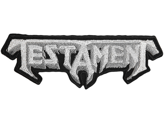 naszywka termiczna TESTAMENT - LOGO