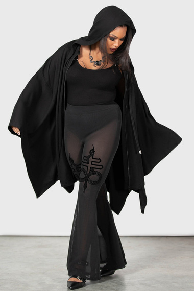 spodnie dzwony KILLSTAR - SERPENTINE