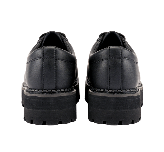 glany na wysokiej podeszwie BRANDIT - PLATEAU PHANTOM (3 dziurki - CZARNE)