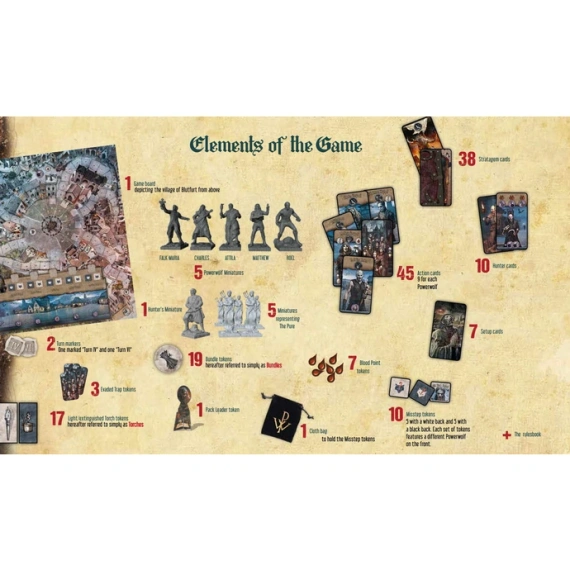 gra planszowa 1589 - AN ADVENTURE WITH POWERWOLF