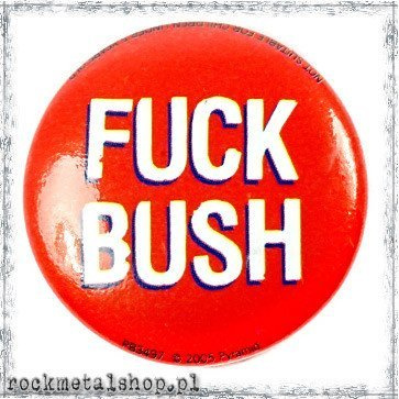 przypinka BUSH 
