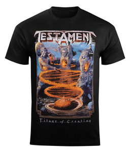 koszulka TESTAMENT - TITANS OF CREATION, USZKODZONA