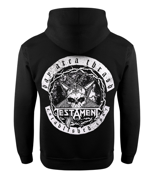 bluza TESTAMENT - BAY AREA THRASH kangurka z kapturem