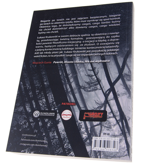 książka BIEGANIE PO TORACH autor: Łukasz Krukowski