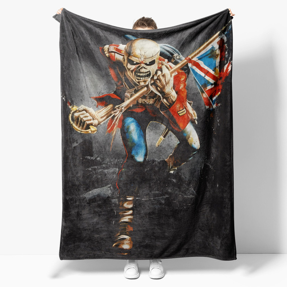 narzuta/koc IRON MAIDEN - THE TROOPER