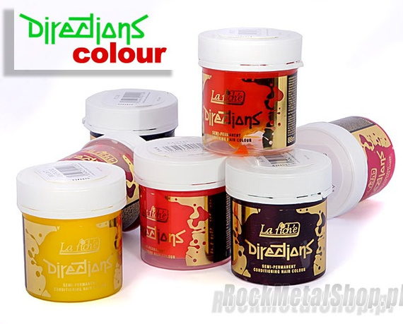 TONER, FARBA DO WŁOSÓW CORAL RED [FRB-24] DIRECTIONS, LA RICHE