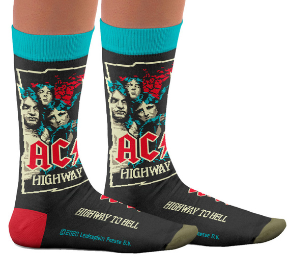 skarpetki AC/DC box - zestaw 3 par