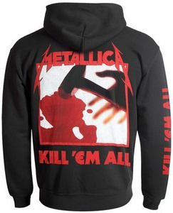 bluza METALLICA - KILL 'EM ALL rozpinana, z kapturem