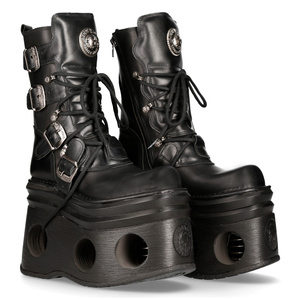 buty NEW ROCK ITALI Y NOMADA NEGRO, NEPTUNO/SPACE muelles E-34 [M-373-S94]