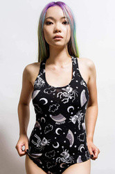 bluzka piżamowa KILLSTAR - MOONBOW