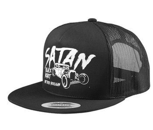 czapka BLACK HEART - SATAN