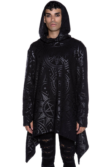 bluza KILLSTAR - OCCULTUM, z kapturem