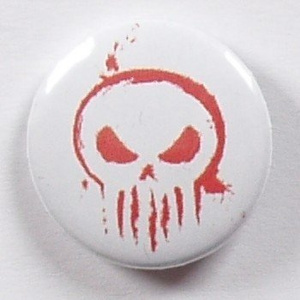 przypinka SKULL