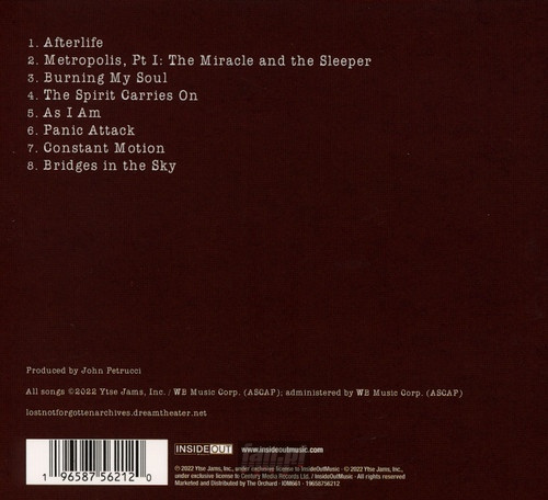 DREAM THEATER: LOST NOT FORGOTTEN ARCHIVES - LIVE AT WACKEN 2015 (CD)