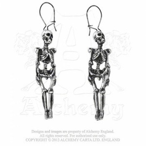 kolczyki SKELETON (para)