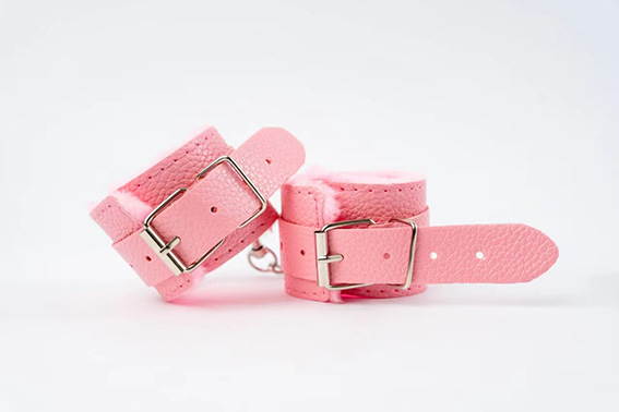 kajdanki/pieszczochy z futerkiem (pink) (2szt.)