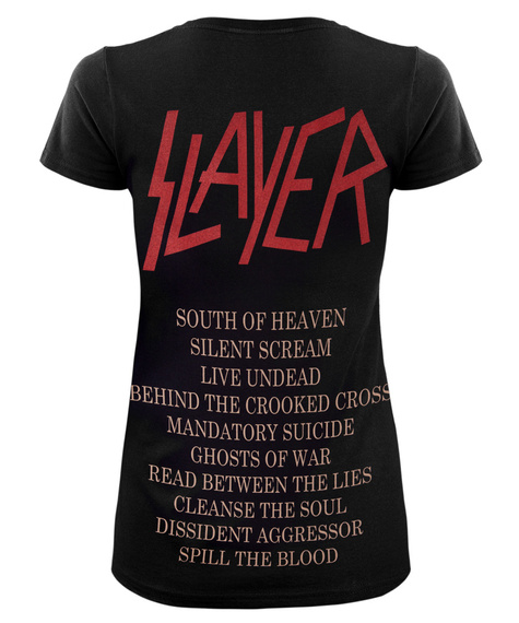 bluzka damska SLAYER - SOUTH OF HEAVEN
