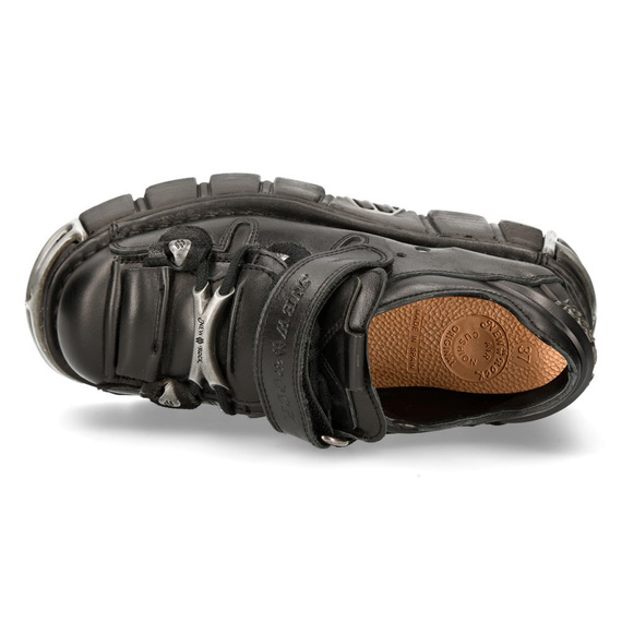 buty NEW ROCK ITALI NEGRO, NOMADA NEGRO TOWER NEGRO ACERO (S2) [M.131-S1]