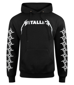 bluza METALLICA - LOGO kangurka z kapturem