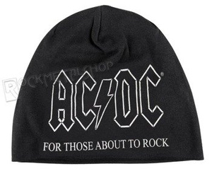 czapka AC/DC - FOR THOSE ABOUT TO ROCK