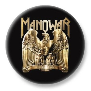 przypinka duża MANOWAR - BATTLE HYMNS