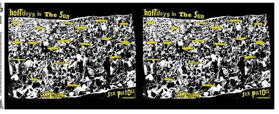 kubek SEX PISTOLS - HOLIDAYS IN THE SUN  