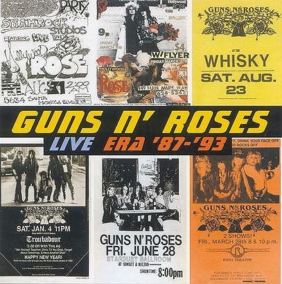GUNS N' ROSES: LIVE ERA 87-93 (CD)