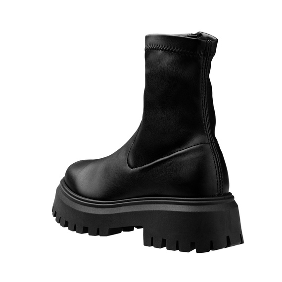 botki damskie ALTERCORE czarne (PELIN BLACK)