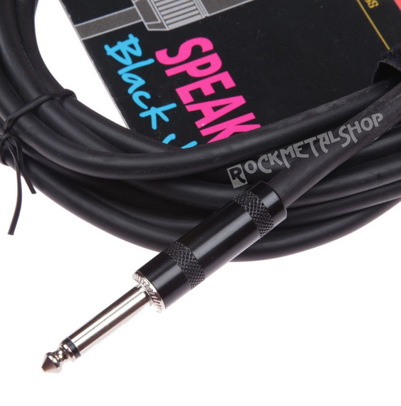 przewód instrumentalny BOSTON - BLACK JACK 1m jack prosty/prosty