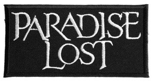 naszywka PARADISE LOST - LOGO WHITE