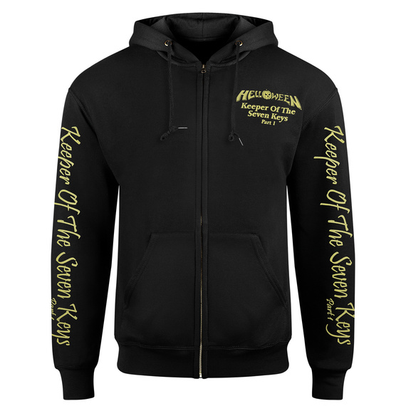 bluza HELLOWEEN - KEEPER OF THE SEVEN KEYS PART 1 rozpinana z kapturem