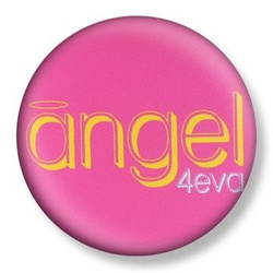 przypinka ANGEL 4EVA Ø38mm