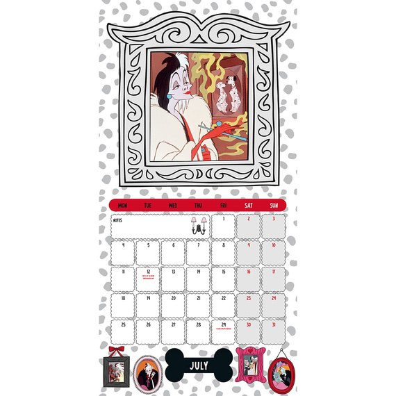 kalendarz 101 DALMATYŃCZYKÓW (101 DALMATIANS) 2022