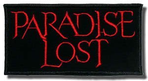 naszywka PARADISE LOST - LOGO RED