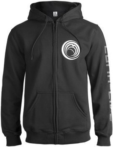 bluza COMA - LIVE rozpinana, z kapturem