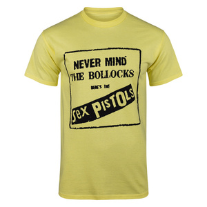 koszulka SEX PISTOLS - NEVER MIND THE BOLLOCKS YELLOW