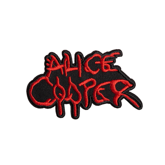 naszywka termiczna  ALICE COOPER - LOGO RED