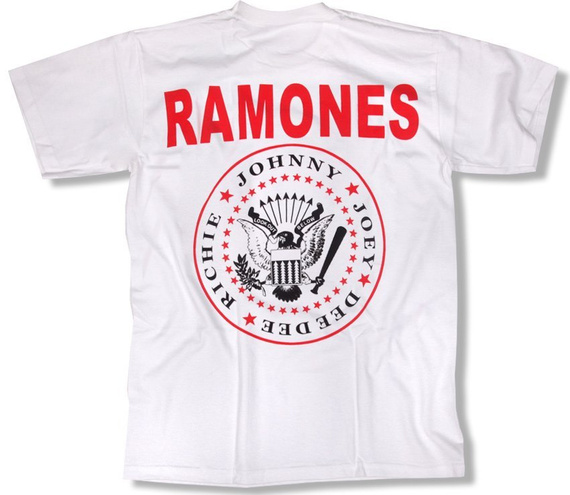 koszulka RAMONES - TOMMY, JOHNNY, JOEY, DEEDEE 