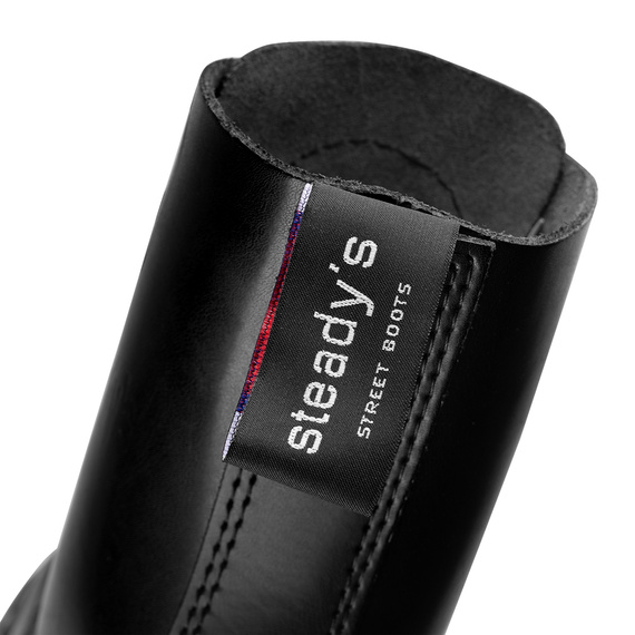 glany STEADY'S - 10 dziurek, czarne (N-REX/10/FULL)