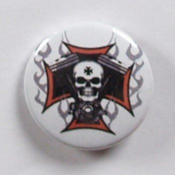 przypinka SKULL
