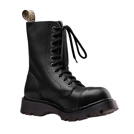 glany STEEL - BLACK (10 dziurek)