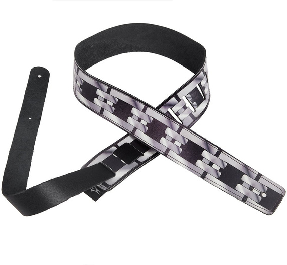 pas do gitary PERRI'S CHAIN skórzany, 50 mm