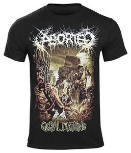 koszulka ABORTED - GLOBAL FLATLINE